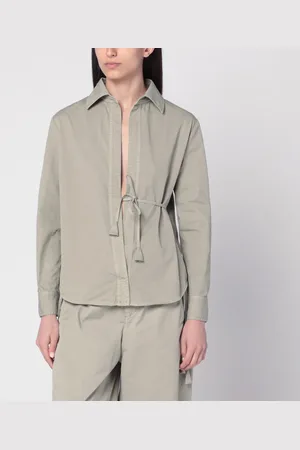 Gucci Camicia polvere con nastro in vita