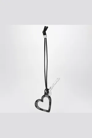 Ganni Specchio a cuore Bou nero