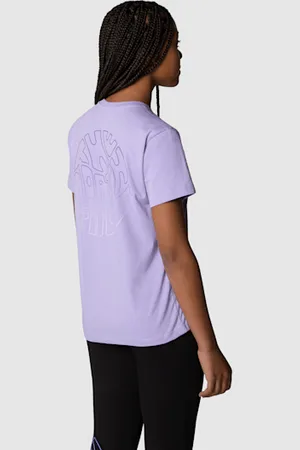 The North Face T-shirt Graphic Con Vestibilità Ampia Da Ragazza
