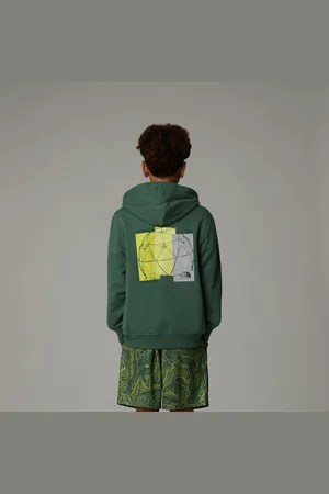 The North Face Felpa Con Cappuccio Relaxed Graphic Da Ragazzo