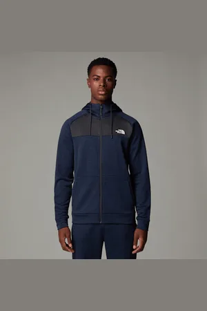 The North Face Felpa In Pile Reaxion Con Cerniera Integrale E Cappuccio Da Uomo