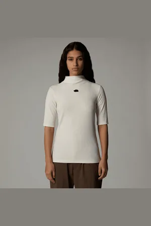 The North Face T-shirt Mock Neck Da Donna