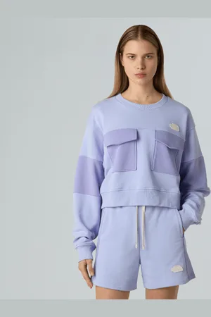 The North Face Felpa Corta In Vita Terry Oversized Da Donna
