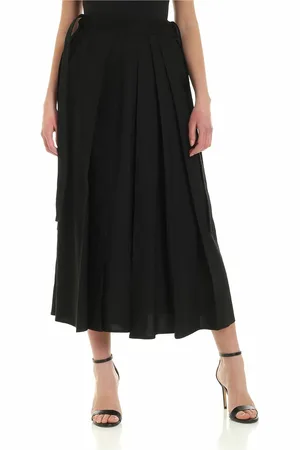 Alexander McQueen Pantalone Hakana con pieghe
