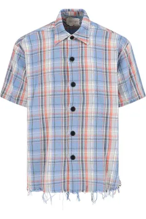GREG LAUREN Camicia azzurra
