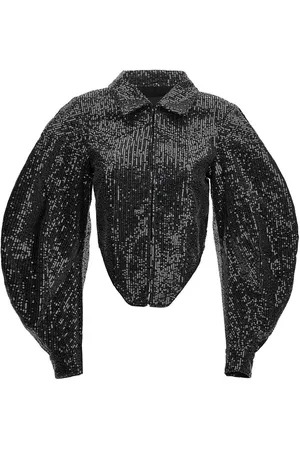 ROTATE Giacca corta con paillettes