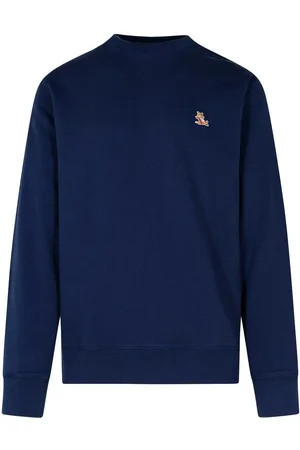Maison Kitsuné Felpa in cotone scuro