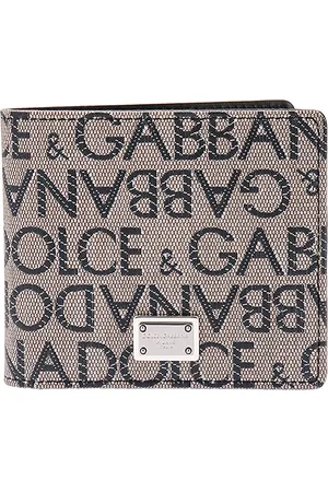 Dolce & Gabbana Portafoglio in canvas spalmato con logo