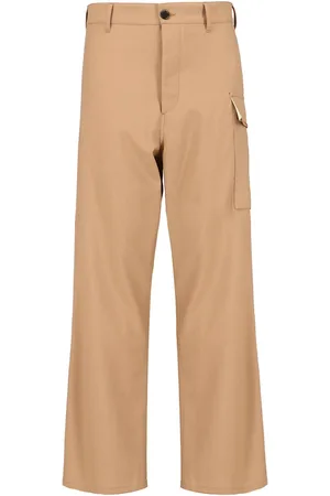 Marni Pantaloni Cargo In Lana Vergine