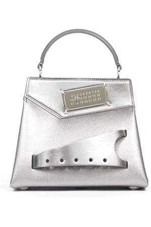 Maison Margiela Borsa tote strappata in pelle