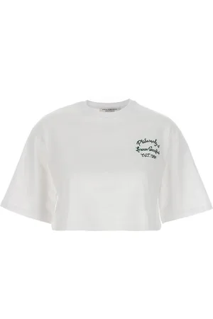 Serafini T-shirt corta con stampa logo