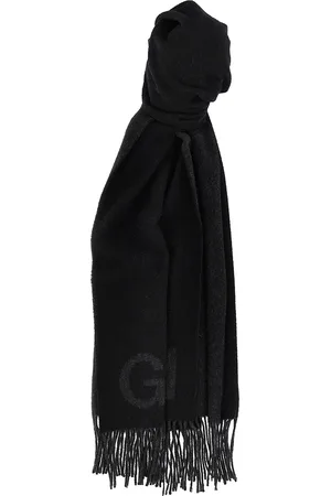 Ganni Maxi logo scarf