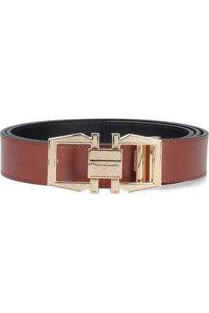 Salvatore Ferragamo Cintura Reversibile Squadrata