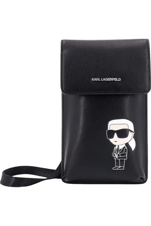 Karl Lagerfeld Multipouch in pelle con tracolla