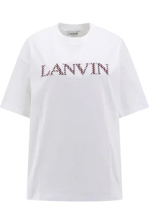 Lanvin T-shirt in cotone con patch