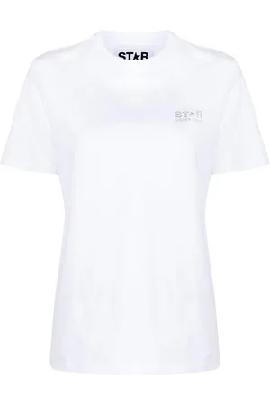 Golden Goose T-shirt in cotone con logo
