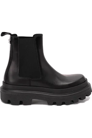 Dolce & Gabbana Stivaletti in pelle spazzolata