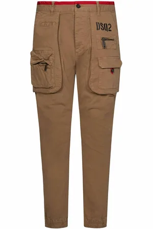 Dsquared2 Pantaloni cargo sexy con stampa logo
