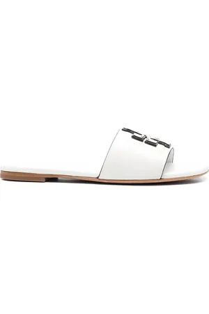 Tory Burch Sandali piatti Eleanor in pelle