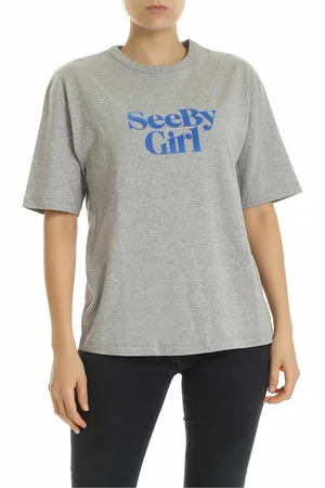 See by Chloé T-shirt See By Girl grigia