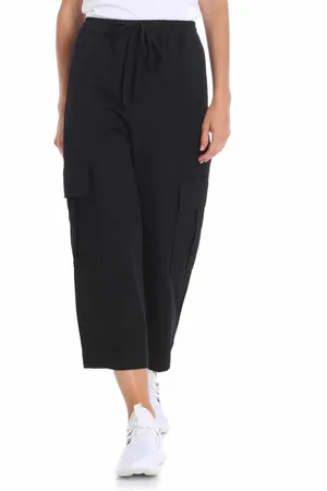 Kenzo Pantalone crop con tasconi