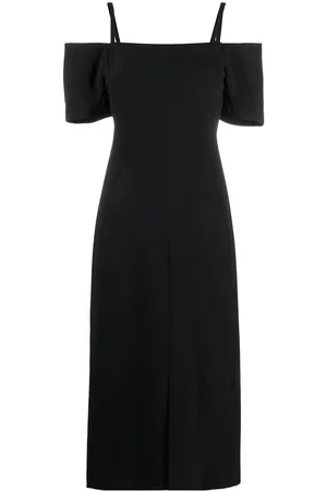Victoria Beckham Abito midi con spalle scoperte