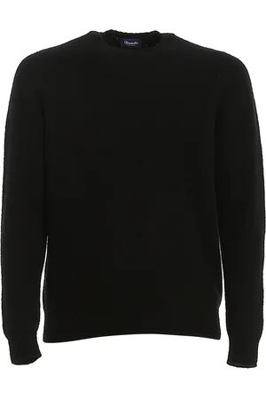 DRUMOHR Girocollo in lambswool garzato