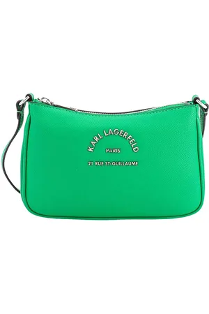 Karl Lagerfeld Borsa a tracolla in pelle con logo