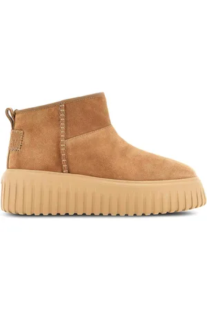 Hogan Stivali in pelle con strisce H