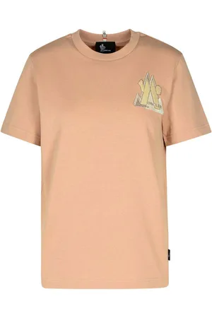 Moncler Maglietta in cotone rosa