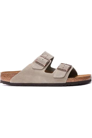 Birkenstock Sandalo in camoscio con doppio cinturino