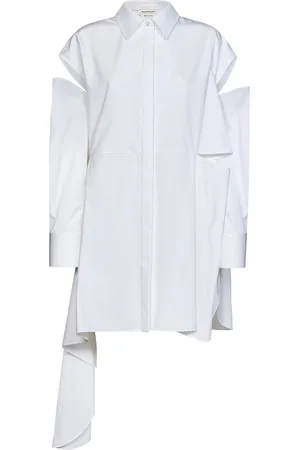 Alexander McQueen Chemisier in popeline