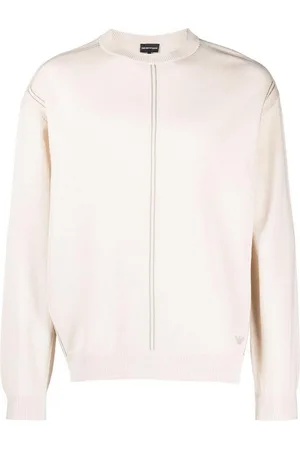 Emporio Armani Maglia in misto lana logata