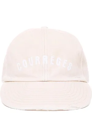 Courrèges Cappello da baseball con toppa con logo