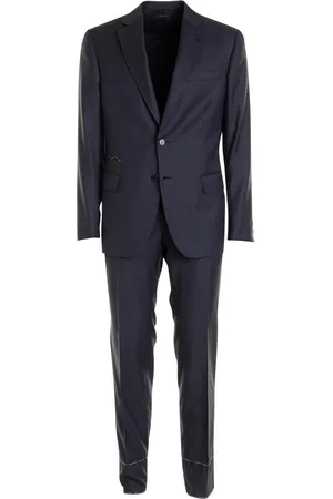 BRIONI Vestito con doppia ventilazione e scollo a V