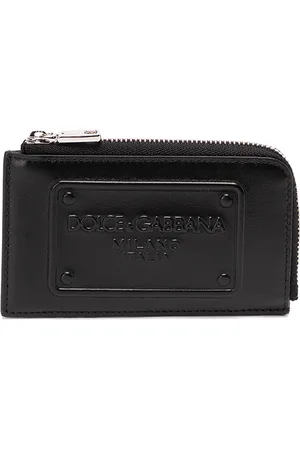 Dolce & Gabbana Portacarte con placca in rilievo