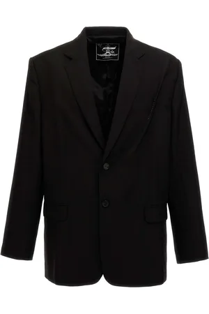Y / PROJECT Blazer con logo pizzicato