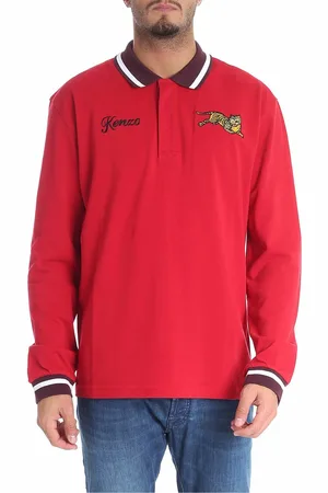 Kenzo Polo Jumping Tiger rossa