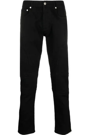 Alexander McQueen Jeans skinny a vita media