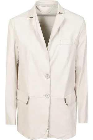 SALVATORE SANTORO Giacca blazer in pelle