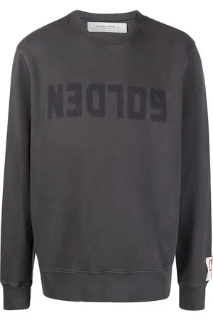 Golden Goose Felpa in jersey con logo