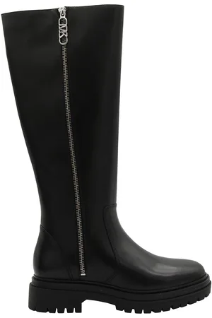 Michael Kors Stivali Regan in pelle nera