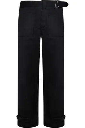 Alexander McQueen Pantaloni in cotone