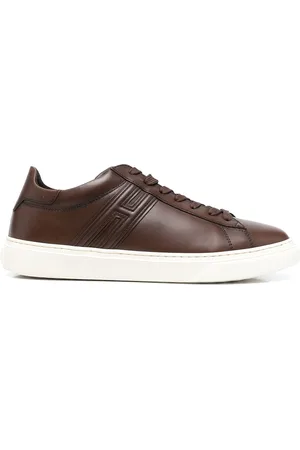 Hogan Sneakers in pelle con punta tonda