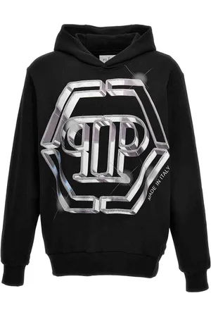 Philipp Plein Felpa con cappuccio con logo