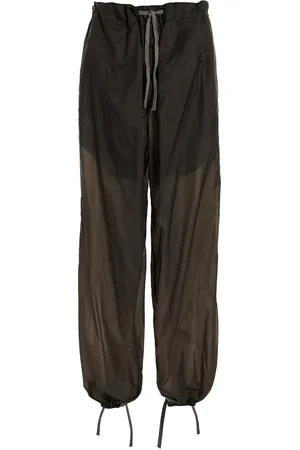 Maison Margiela Pantaloni larghi in nylon