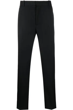 Alexander McQueen Pantaloni a gamba dritta