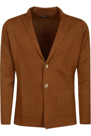 hindustrie Single revers jacket e. fine merino