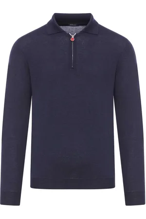 Kiton Maglione Polo con cerniera