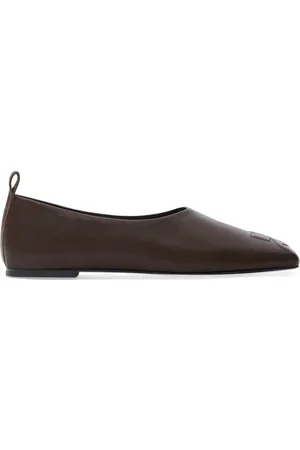 Courrèges Mocassini minimal in pelle